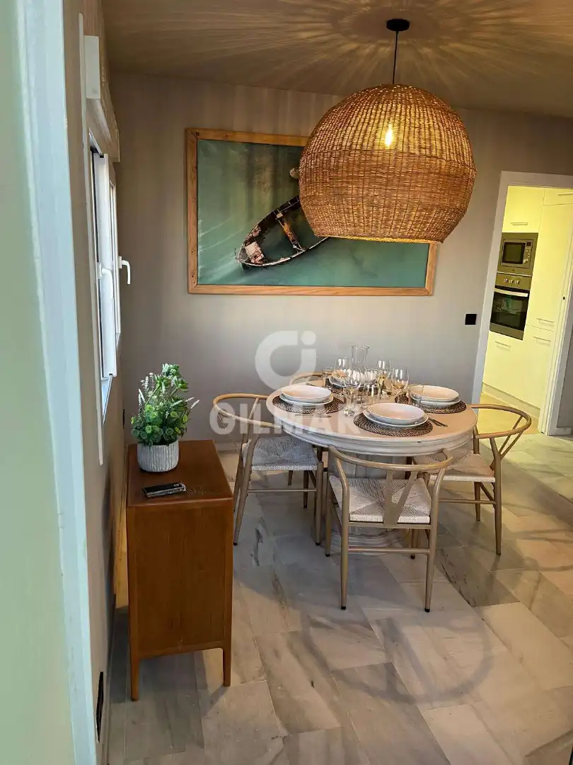 Esszimmer von Wohnung zur Miete in El Puerto de Santa María mit Klimaanlage, Heizung und Terrasse