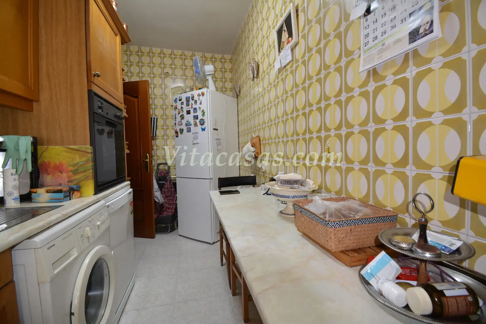 Cuina de Pis en venda en Madrid amb Calefacció, Parquet i Terrassa