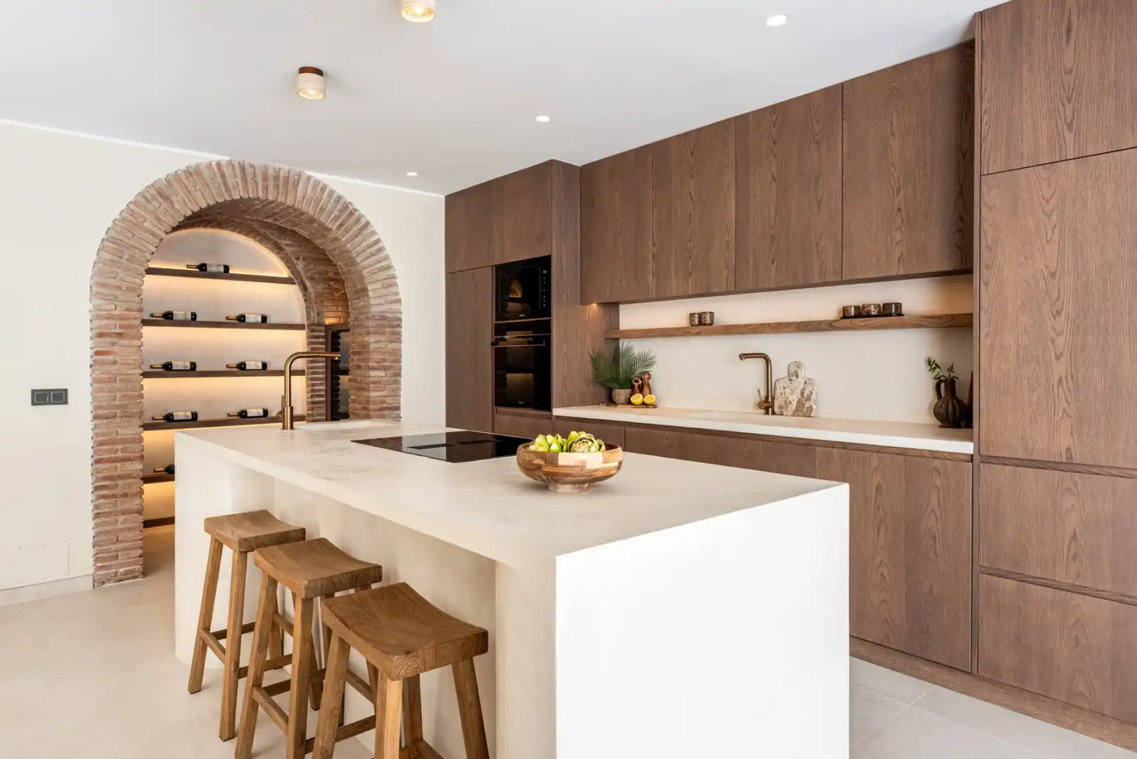 Cocina de Casa adosada en venta en Marbella con Aire acondicionado, Jardín privado y Terraza