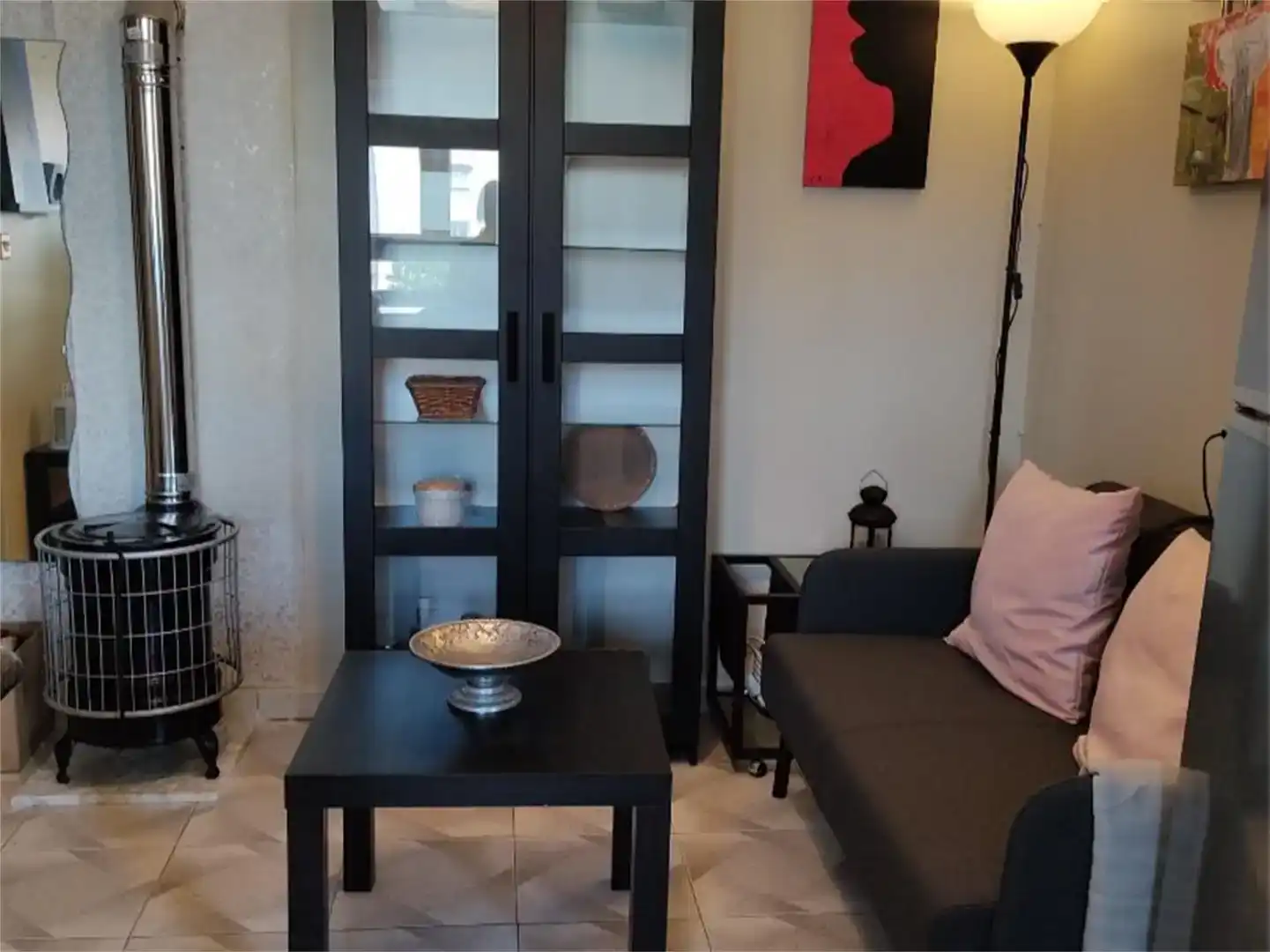 Wohnzimmer von Wohnung zur Miete in Valga mit Möbliert, Ofen und Waschmaschine