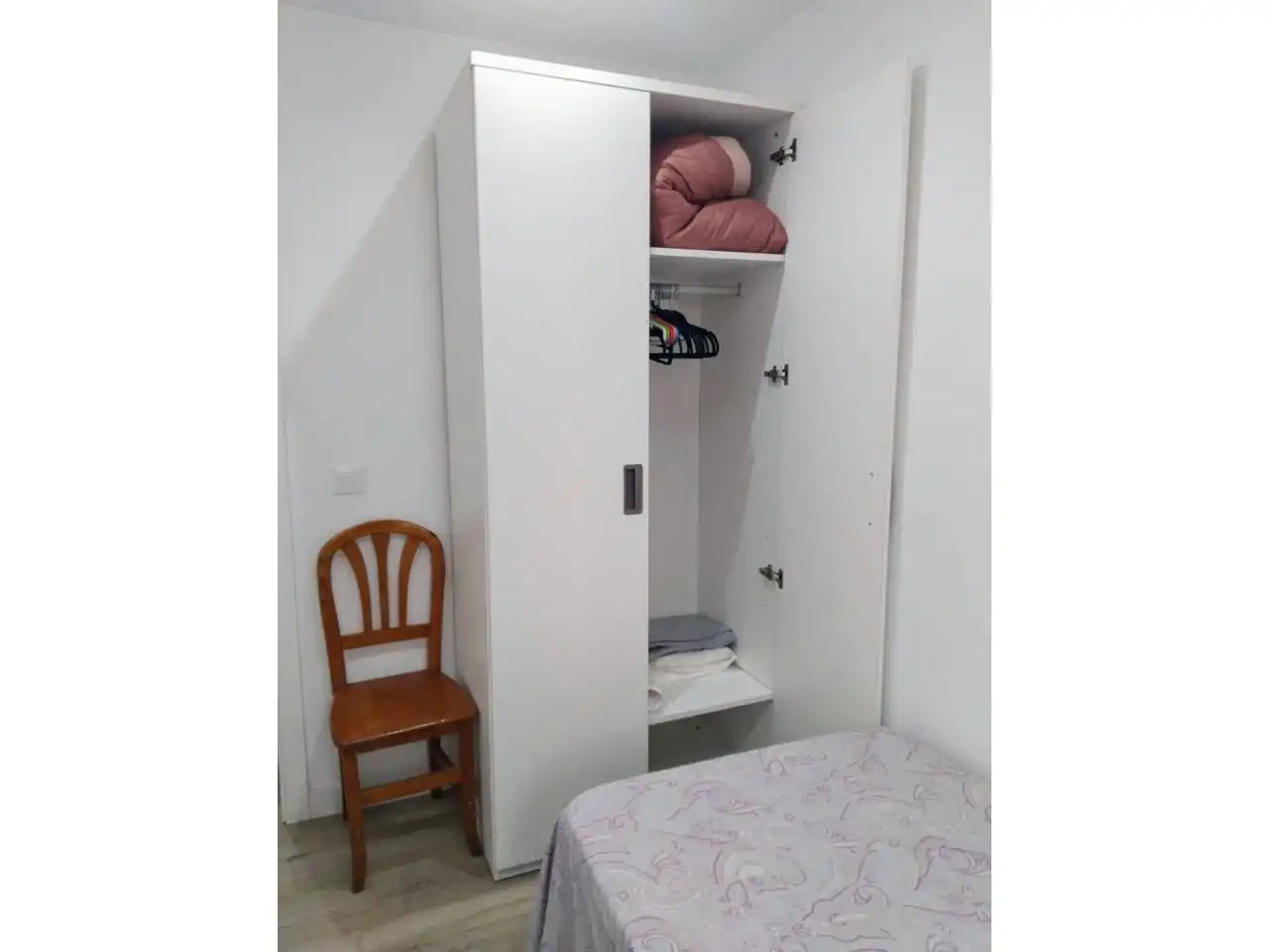 Bedroom of Flat for rent in Burgos  with Heating and Furnished