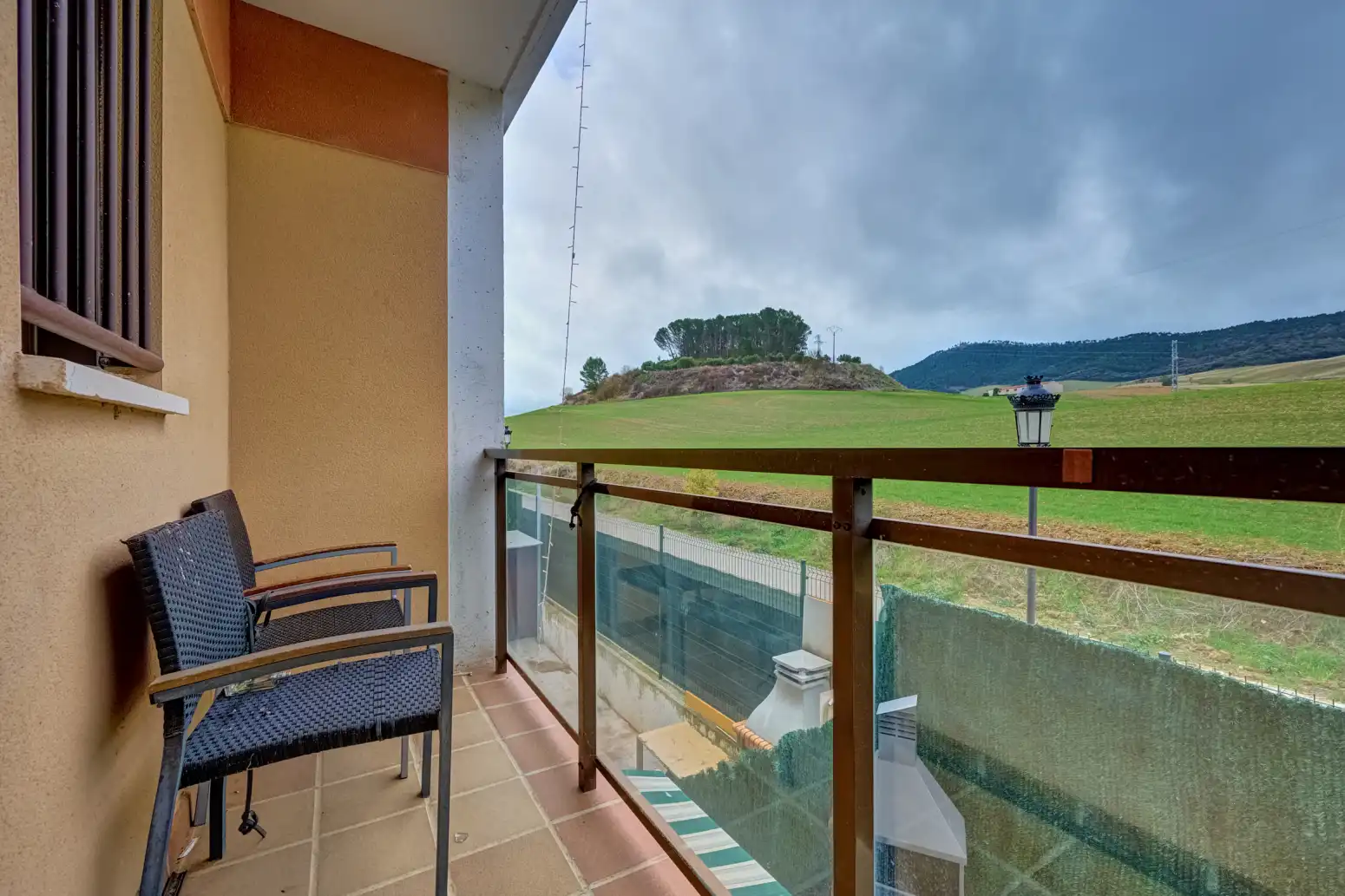Terrace of Attic for sale in Enériz / Eneritz  with Heating, Private garden and Parquet flooring