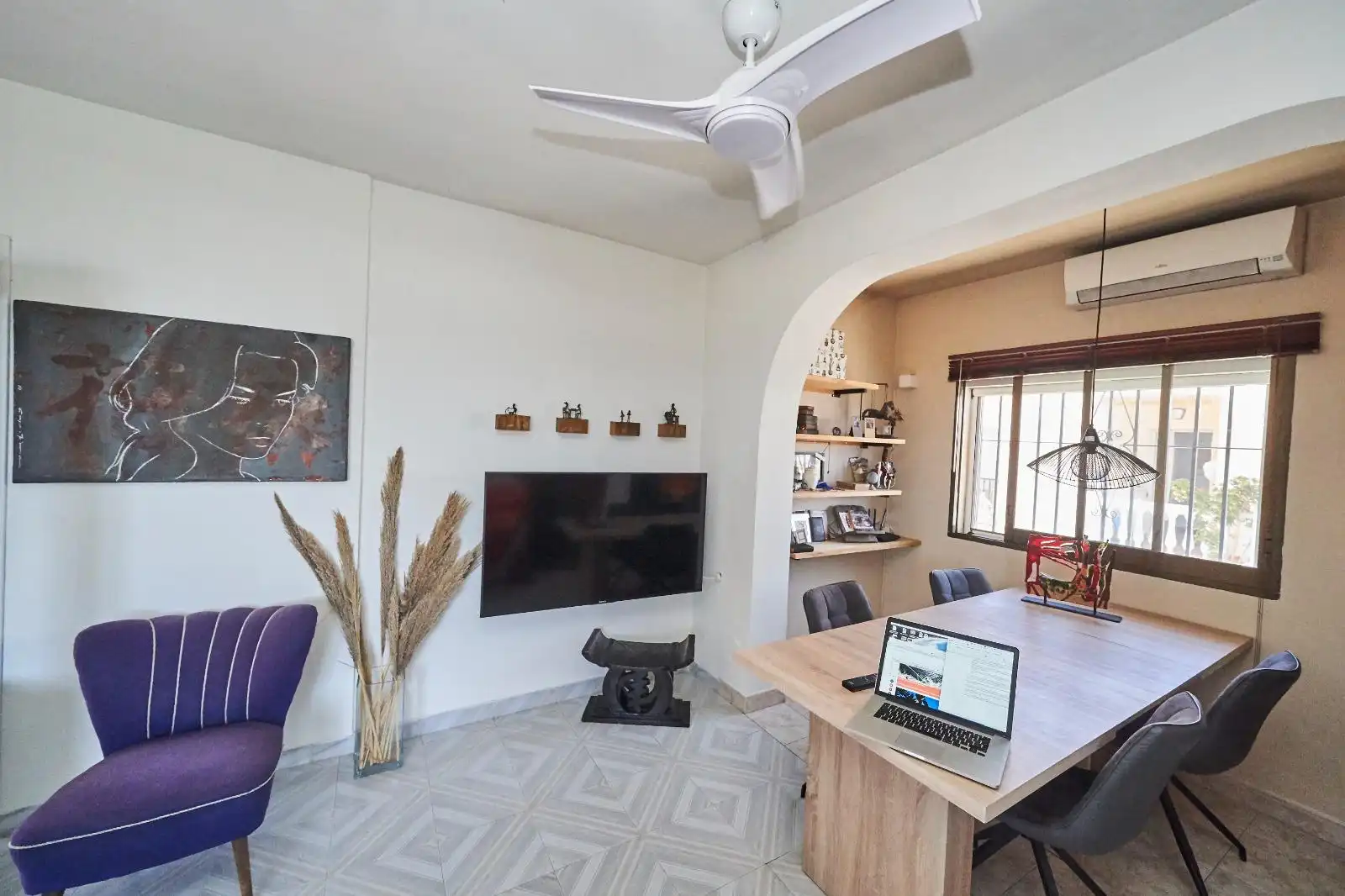 Living room of Houses for sale in Torrox  with Air Conditioner, Private garden and Terrace