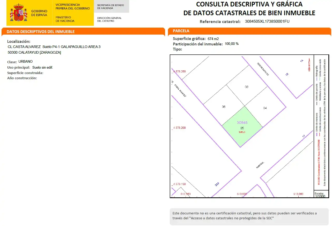 Residencial en venta en Calatayud