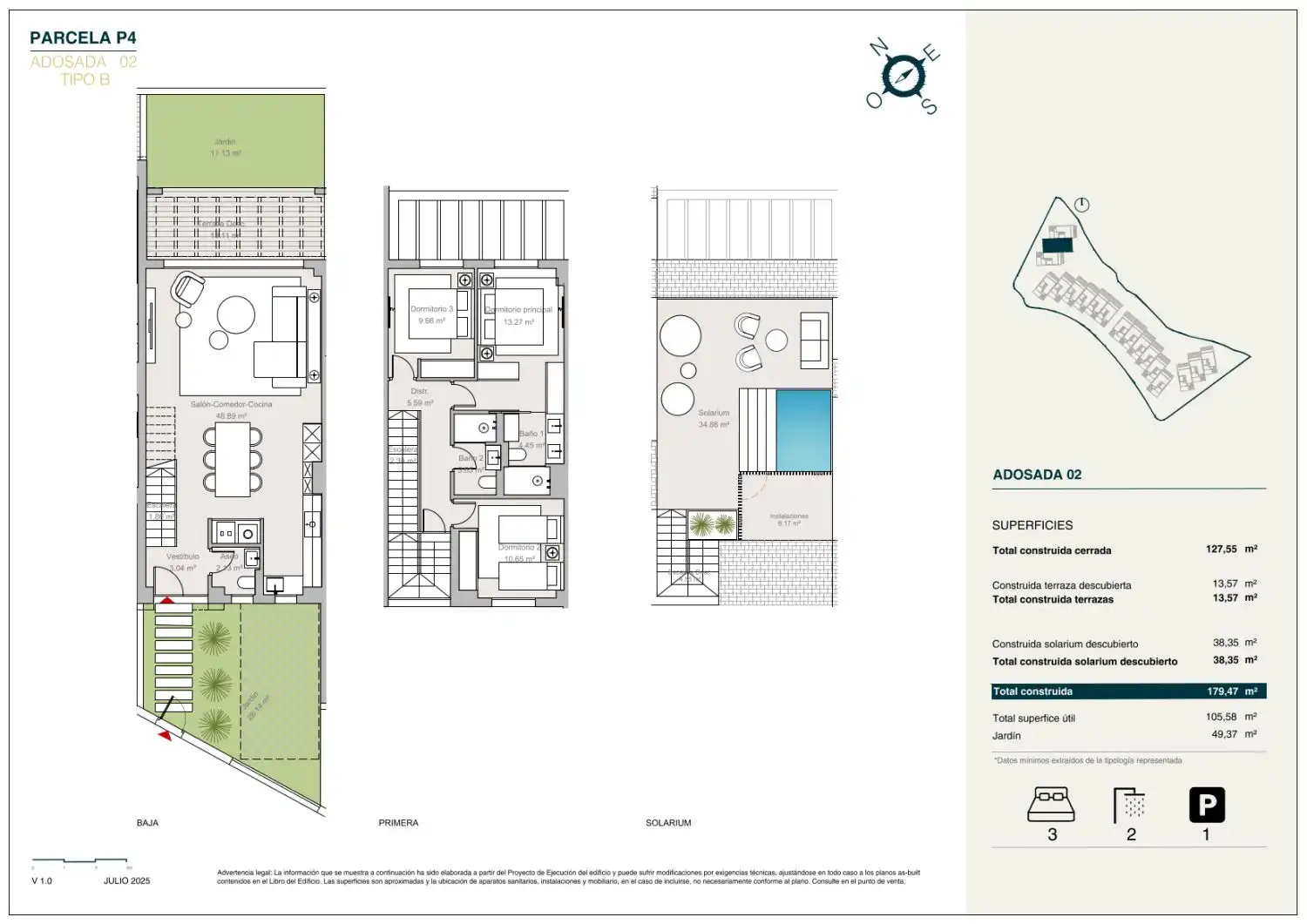 Maison mitoyenne à vendre à de Guaro 9, imagen 2