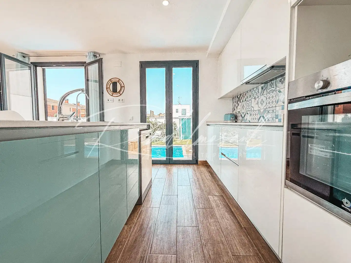 Cocina de Casa adosada en venta en Cambrils con Calefacción, Jardín privado y Terraza