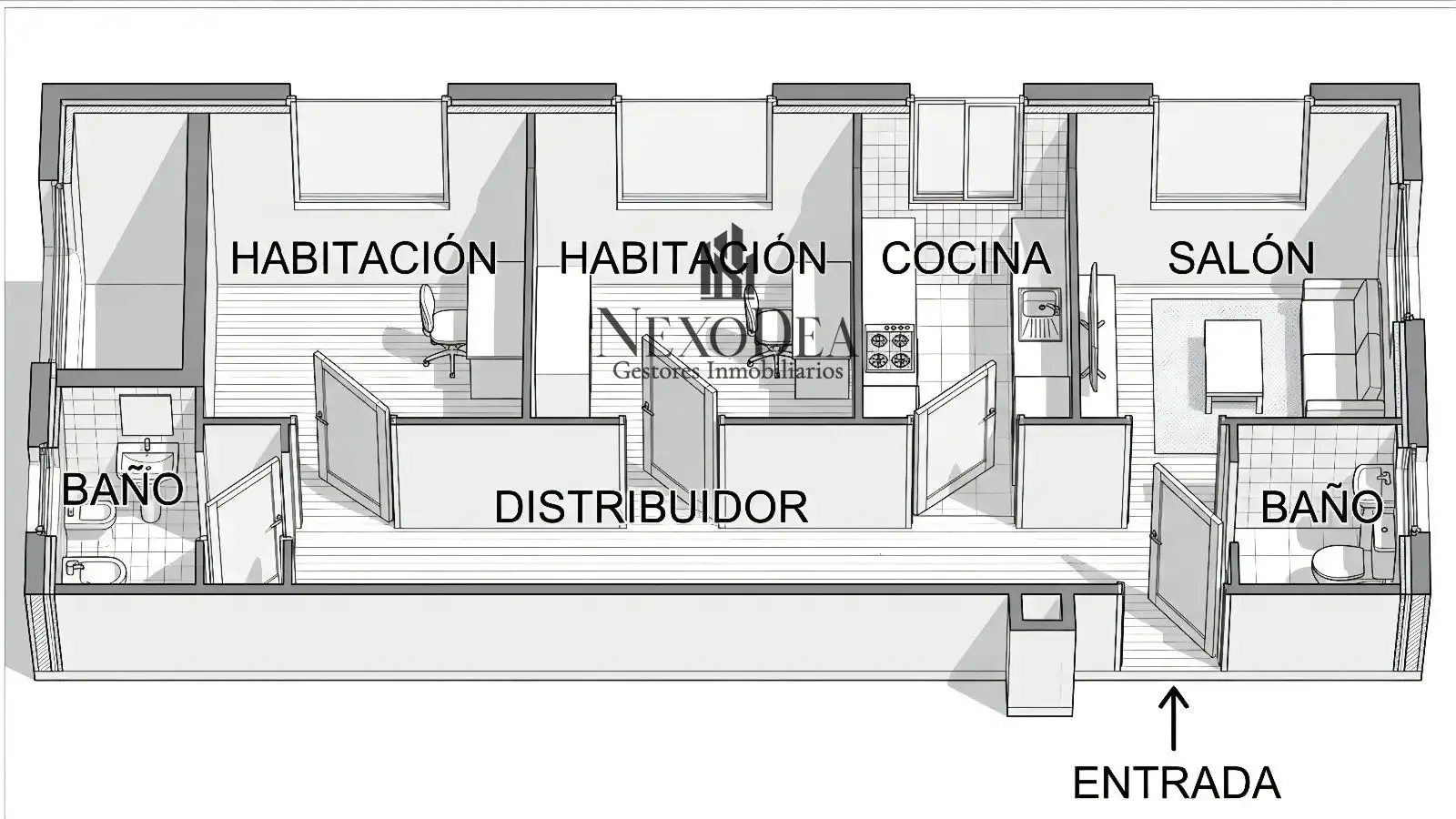 Flat for sale in Yepes, Toledo