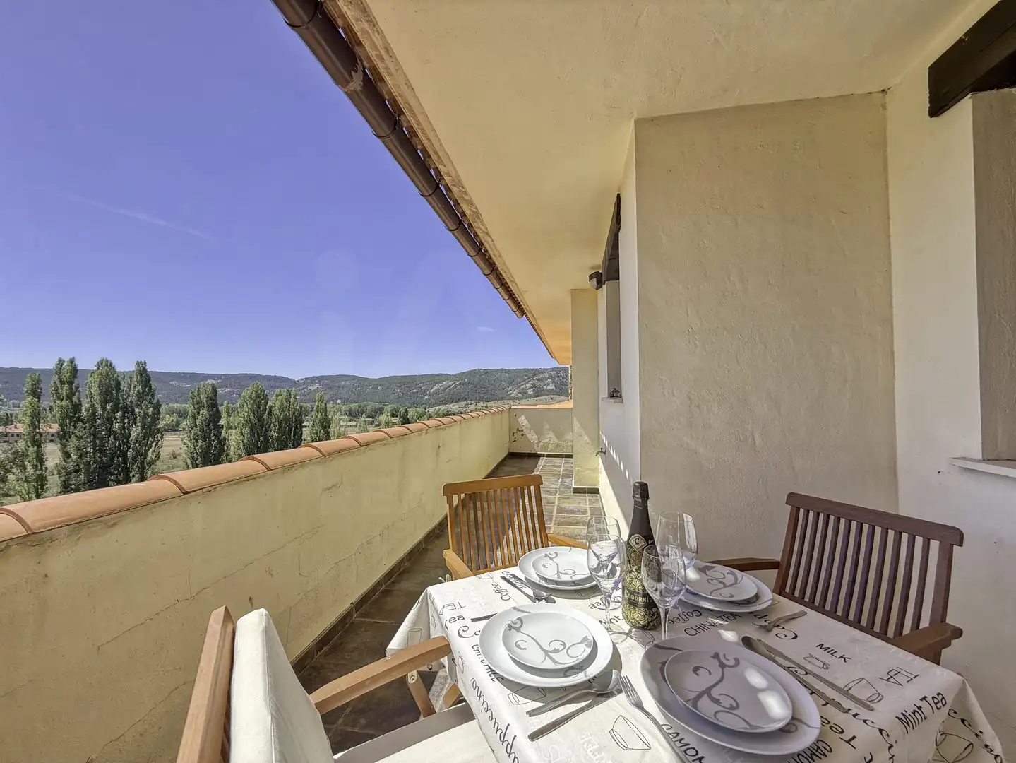 Terraza de Ático en venta en Alcalá de la Selva con Calefacción y Terraza