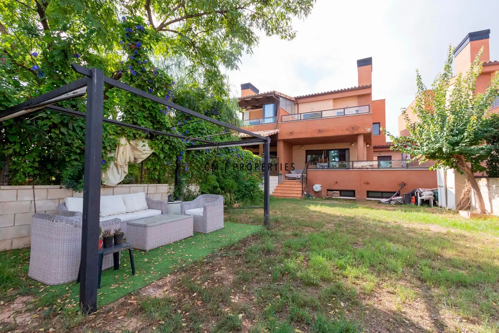 Terraza de Casa adosada de alquiler en Bétera con Aire acondicionado, Calefacción y Parquet
