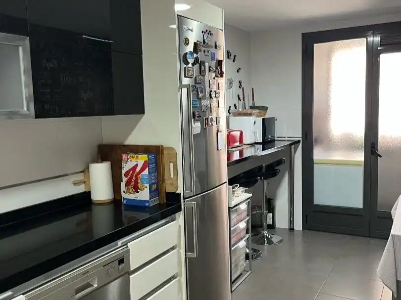 Kitchen of Flat for sale in  Albacete Capital  with Air Conditioner, Terrace and Balcony