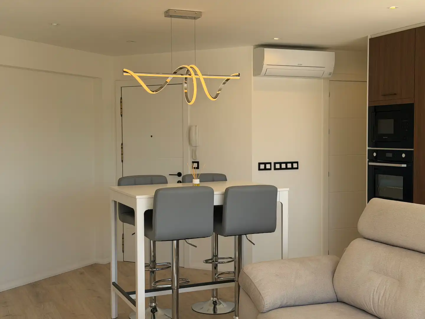 Esszimmer von Wohnung zur Miete in Centro  