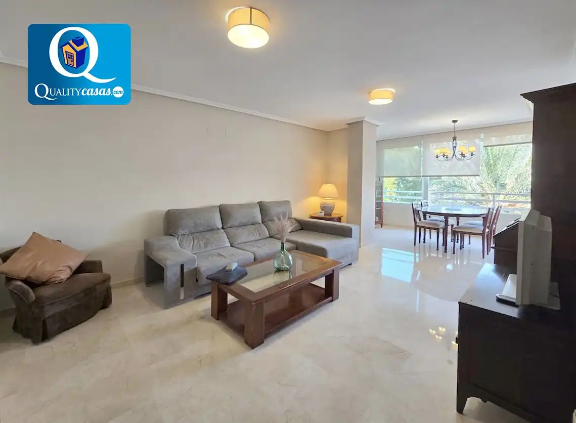 Sala de estar de Apartamento en venta en El Campello con Aire acondicionado, Calefacción y Trastero