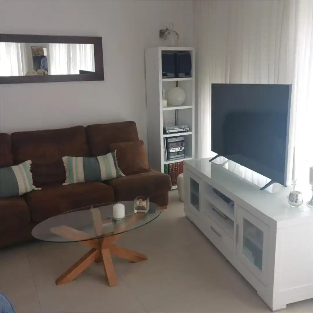 Sala d'estar de Àtic en venda en  Almería Capital amb Aire condicionat