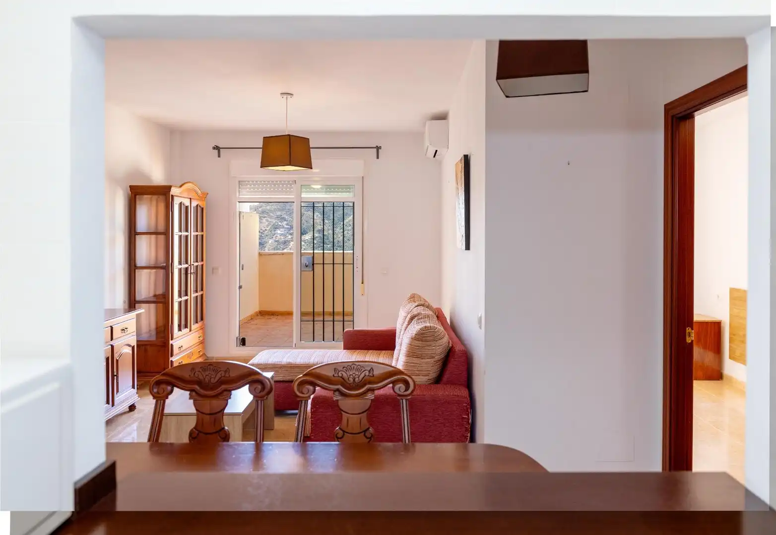 Wohnzimmer von Wohnung zum Verkauf in Almogía mit Klimaanlage, Terrasse und Abstellraum