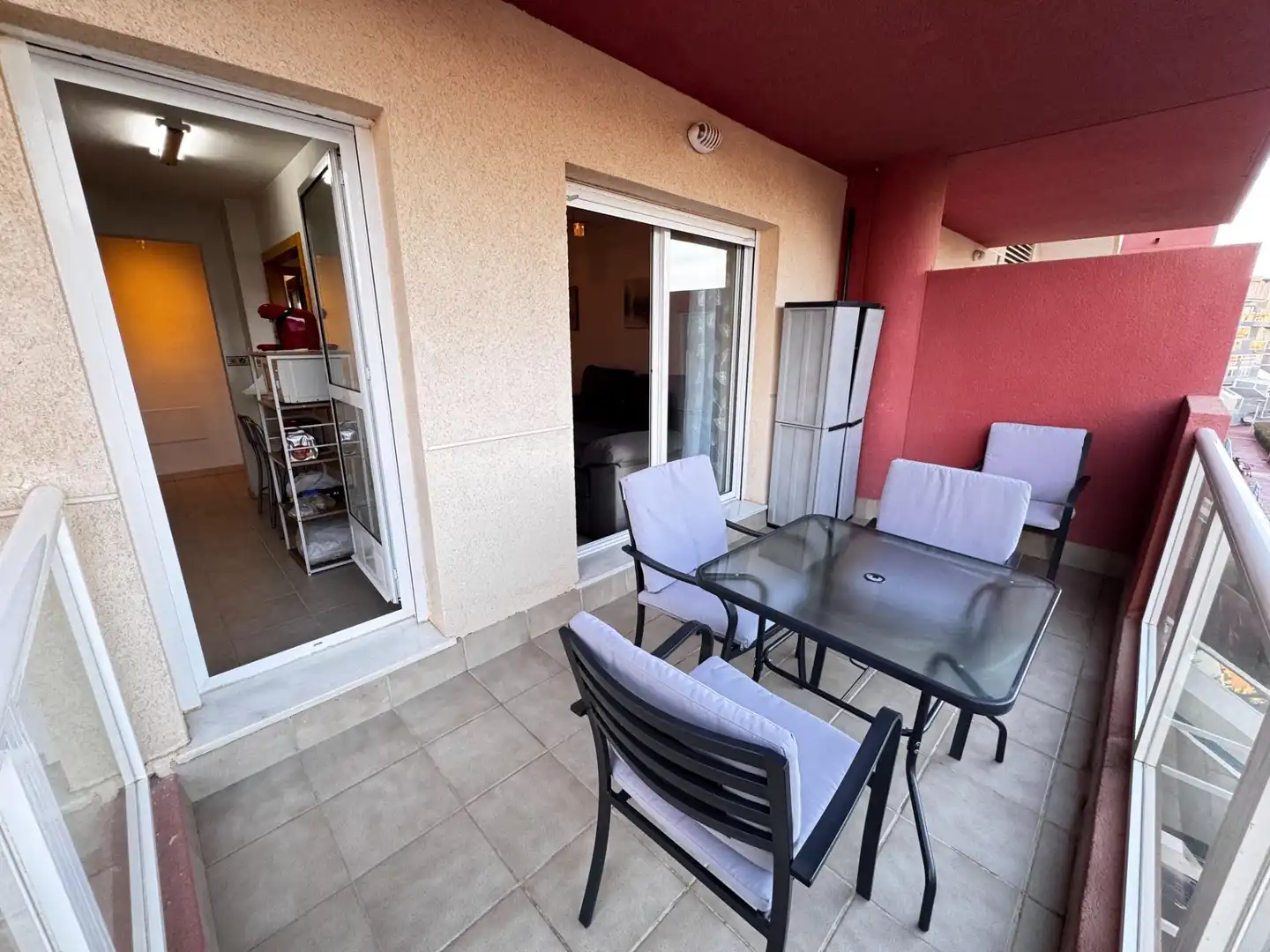 Terrace of Flat for rent in El Ejido  with Private garden, Terrace and Furnished