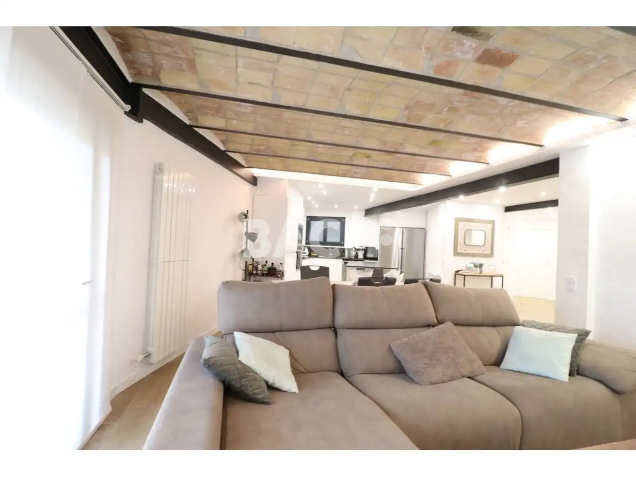 Sala de estar de Piso en venta en Vic con Calefacción y Balcón