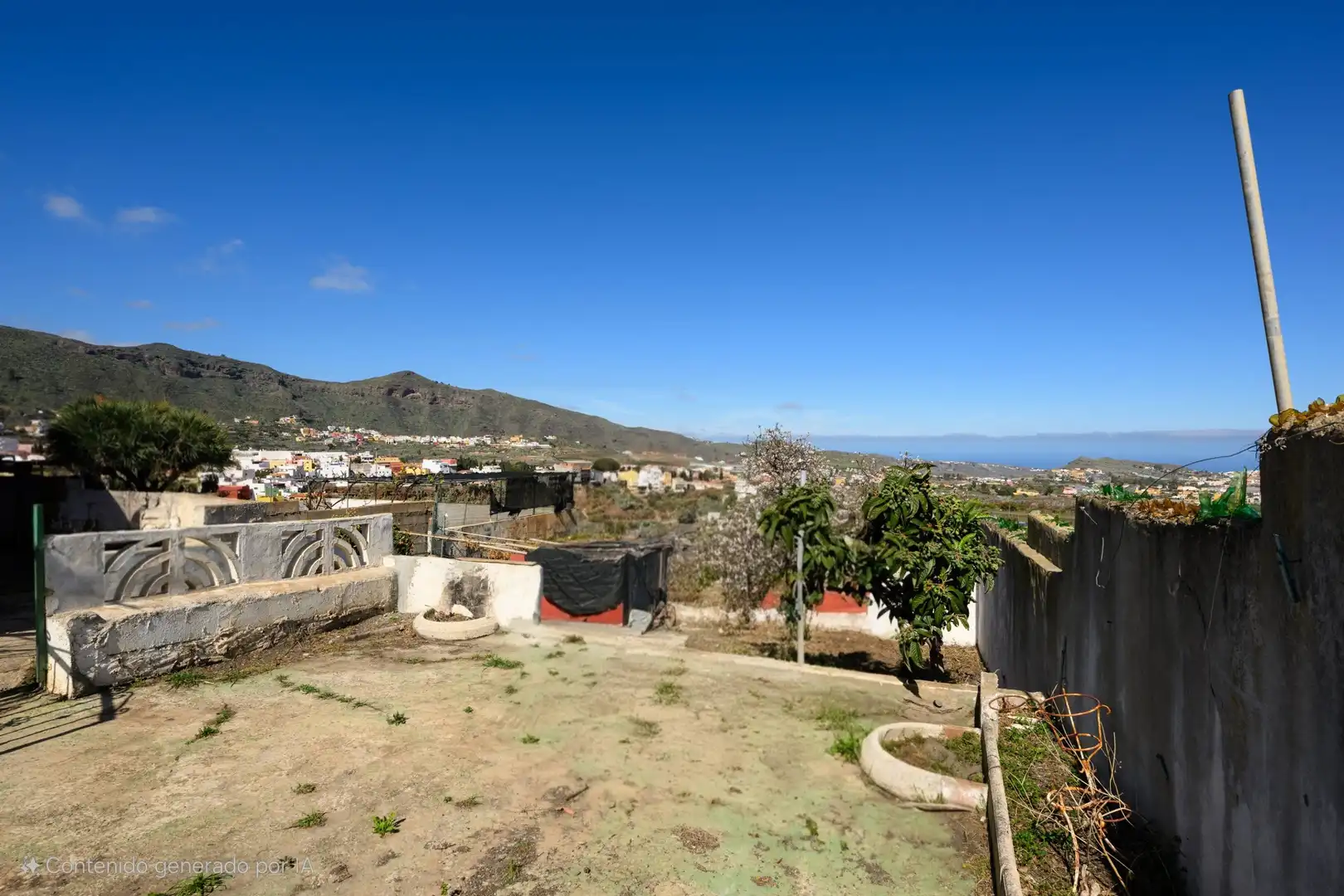 Vista exterior de Casa o xalet en venda en Valsequillo de Gran Canaria amb Jardí privat i Terrassa