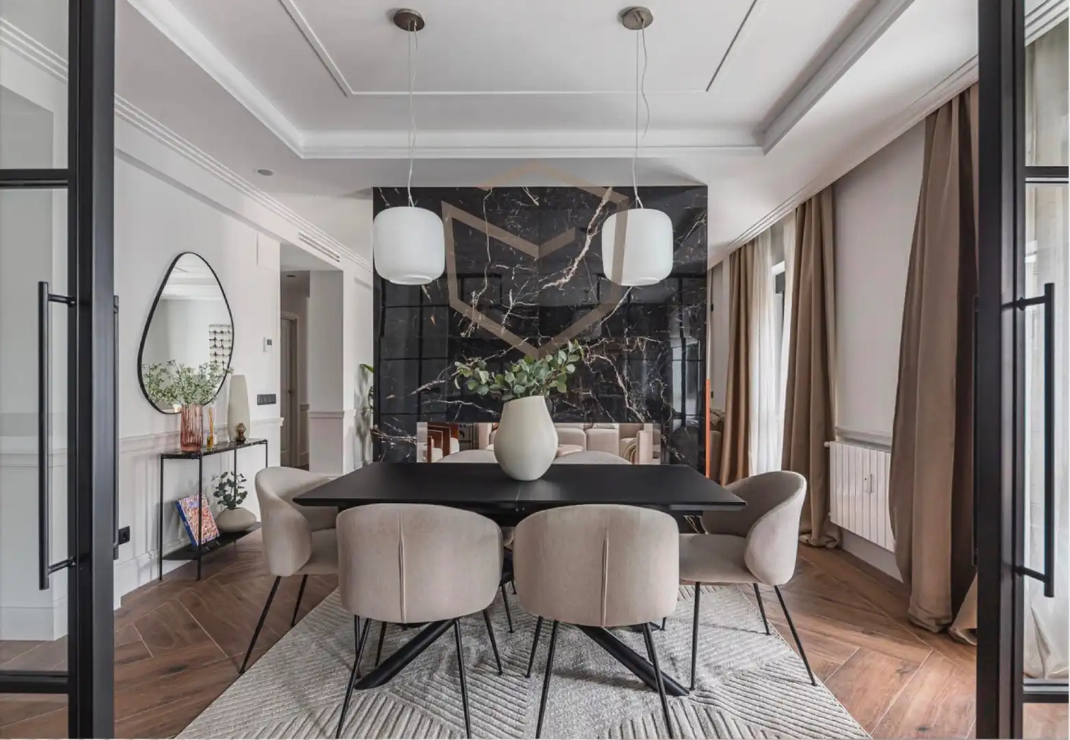 Dining room of Attic for sale in Madrid  with Air Conditioner, Terrace and Storage room