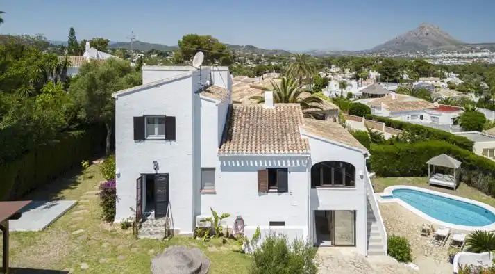 Exterior view of Houses for sale in Jávea / Xàbia  with Swimming Pool