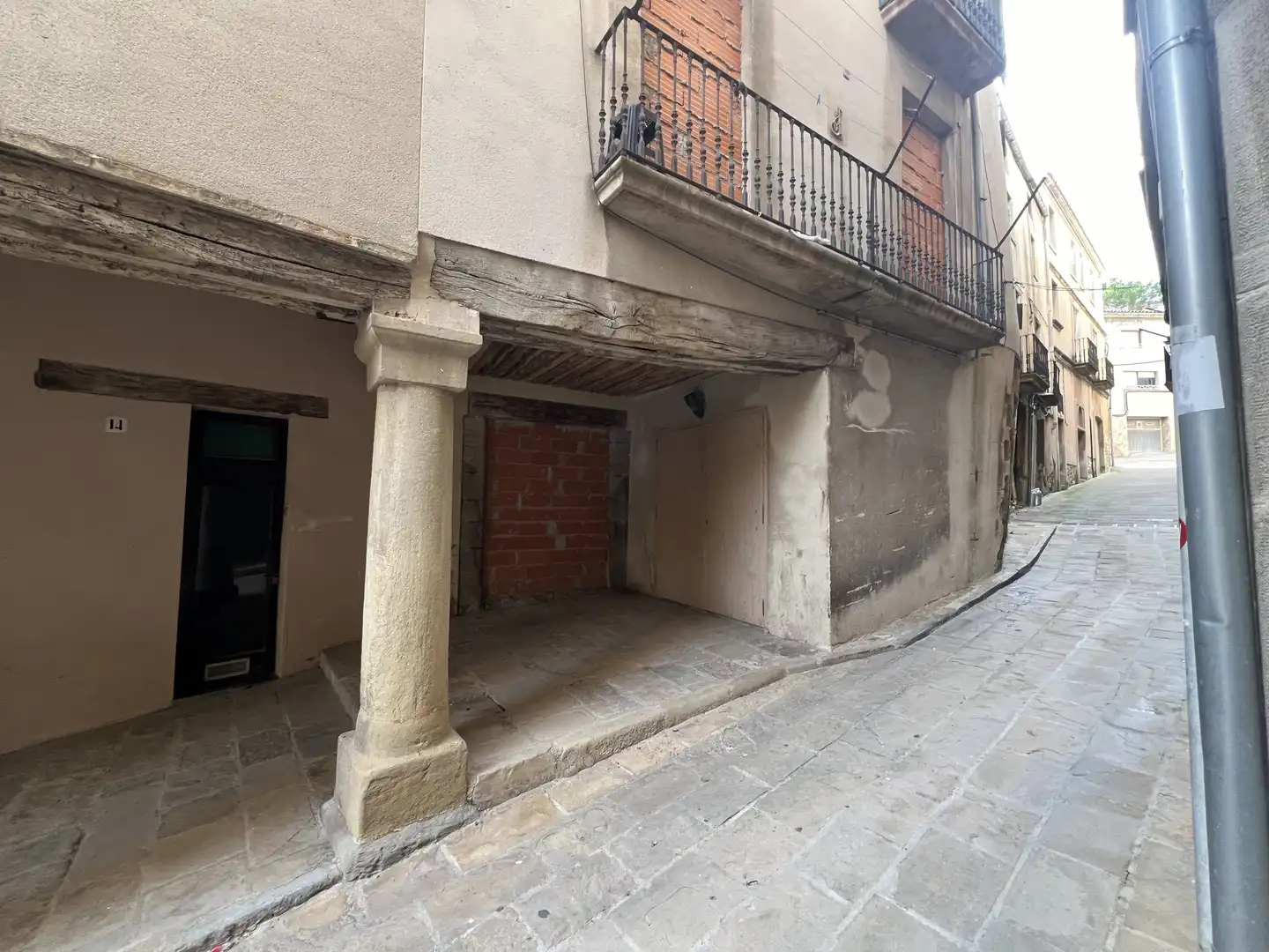 Vista exterior de Casa o xalet en venda en Calaf amb Balcó i Alarma