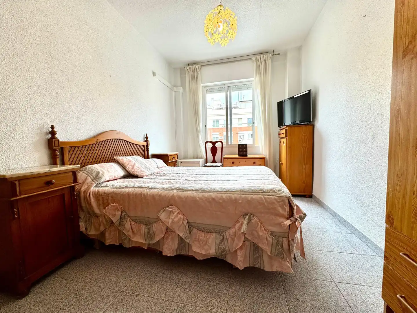 Bedroom of Flat for sale in Murcia  with Air Conditioner