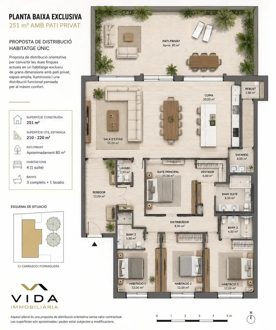 Piso con jardín en venta en Centre - Passeig i Rodalies, imagen 25