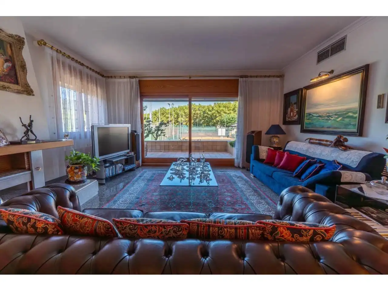 Living room of Houses for sale in Banyoles  with Air Conditioner, Heating and Private garden