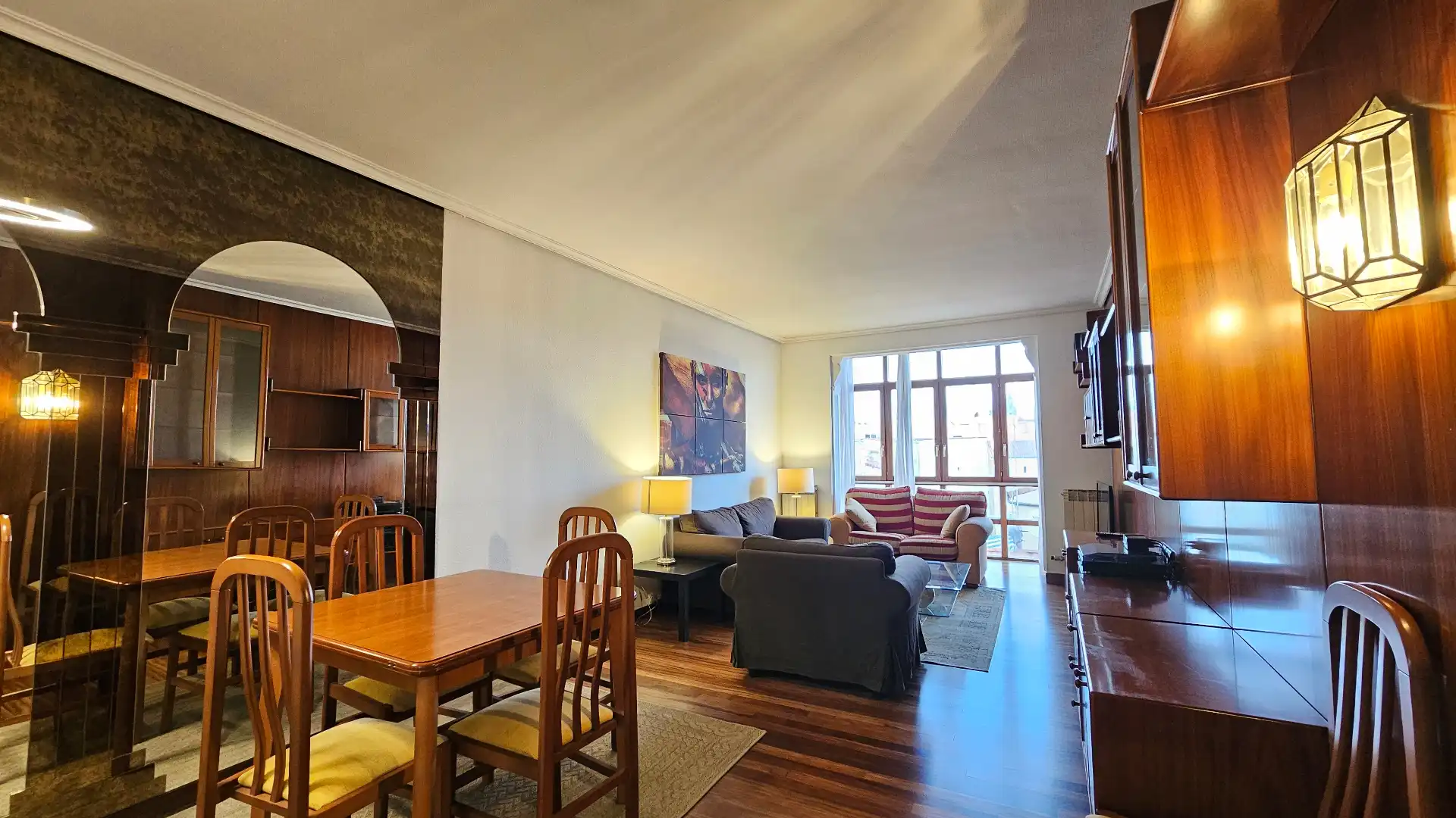 Sala de estar de Piso en venta en Vitoria - Gasteiz con Calefacción, Amueblado y Horno