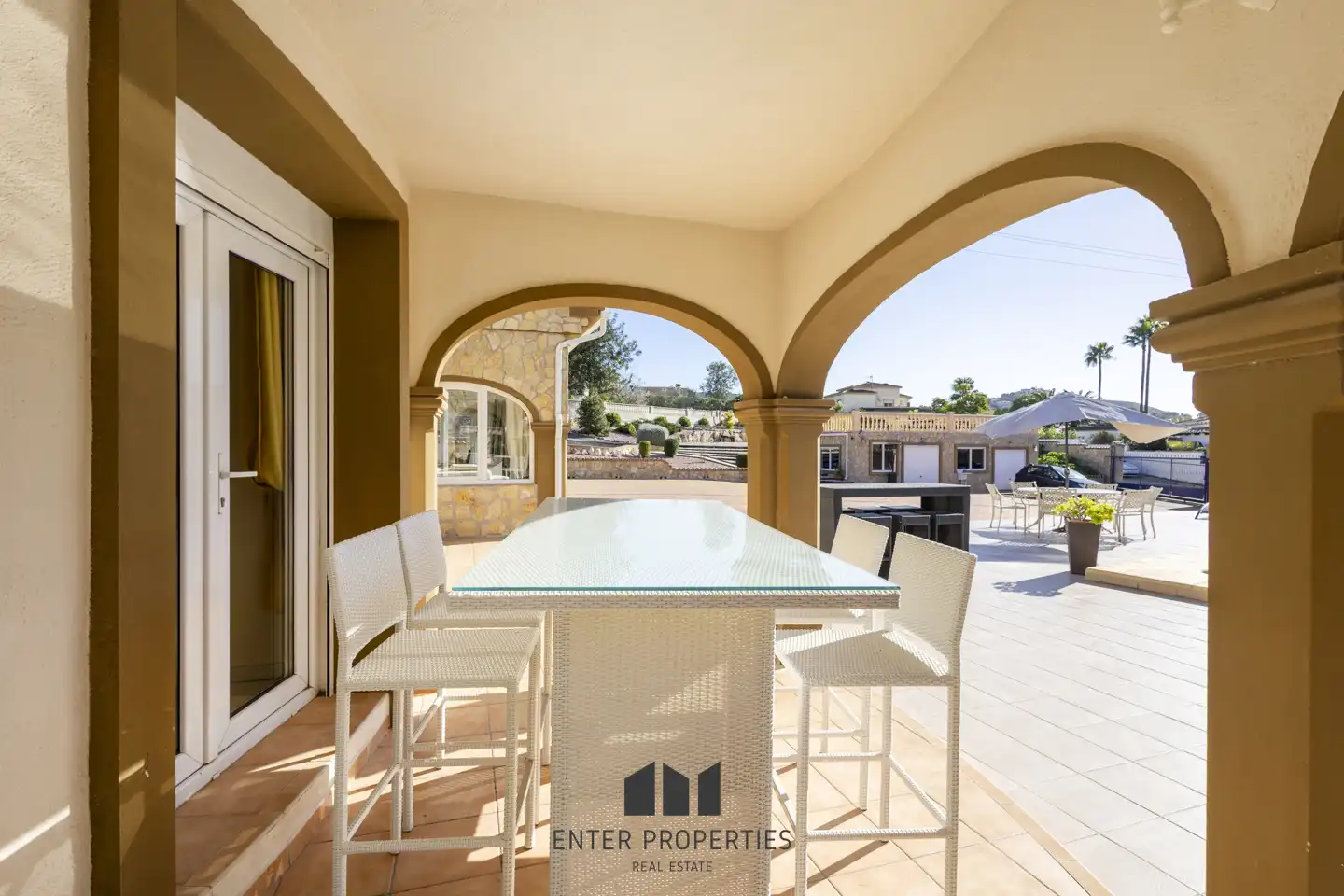 Terraza de Piso en venta en Moraira con Aire acondicionado, Calefacción y Piscina