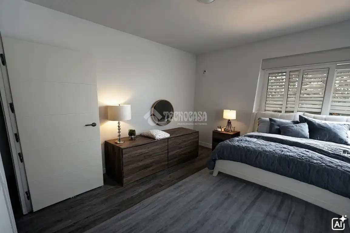 Schlafzimmer von Wohnung zur Miete in La Rinconada mit Terrasse und Balkon