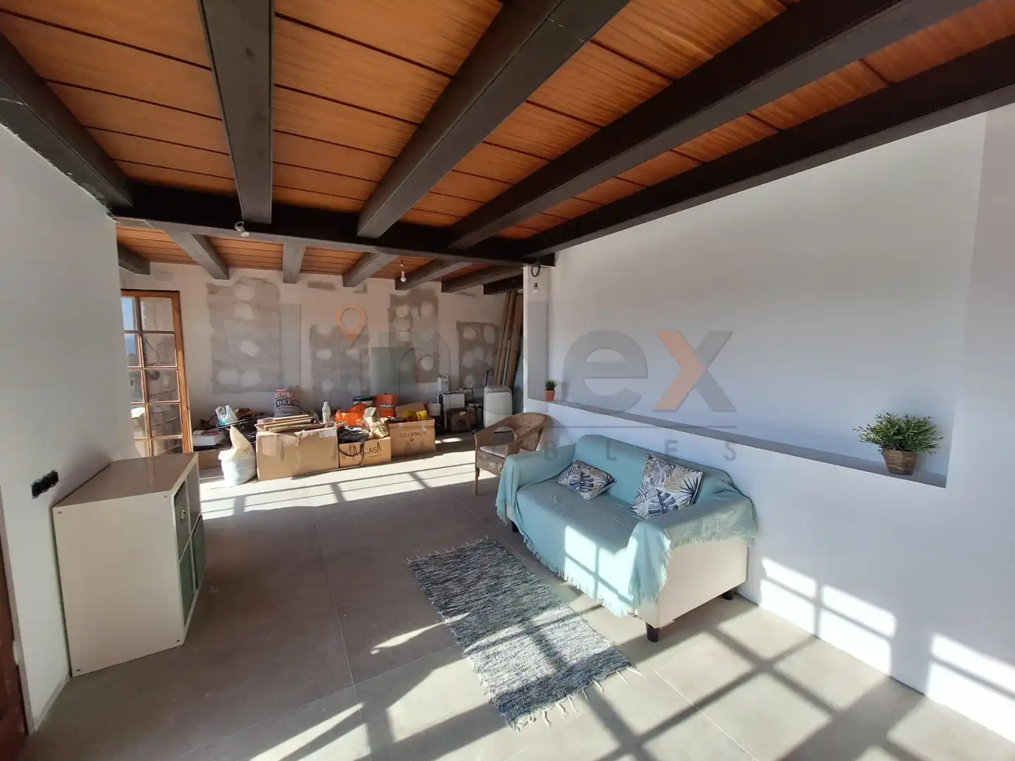 Sala de estar de Casa o chalet en venta en Arenys de Mar con Calefacción, Jardín privado y Parquet