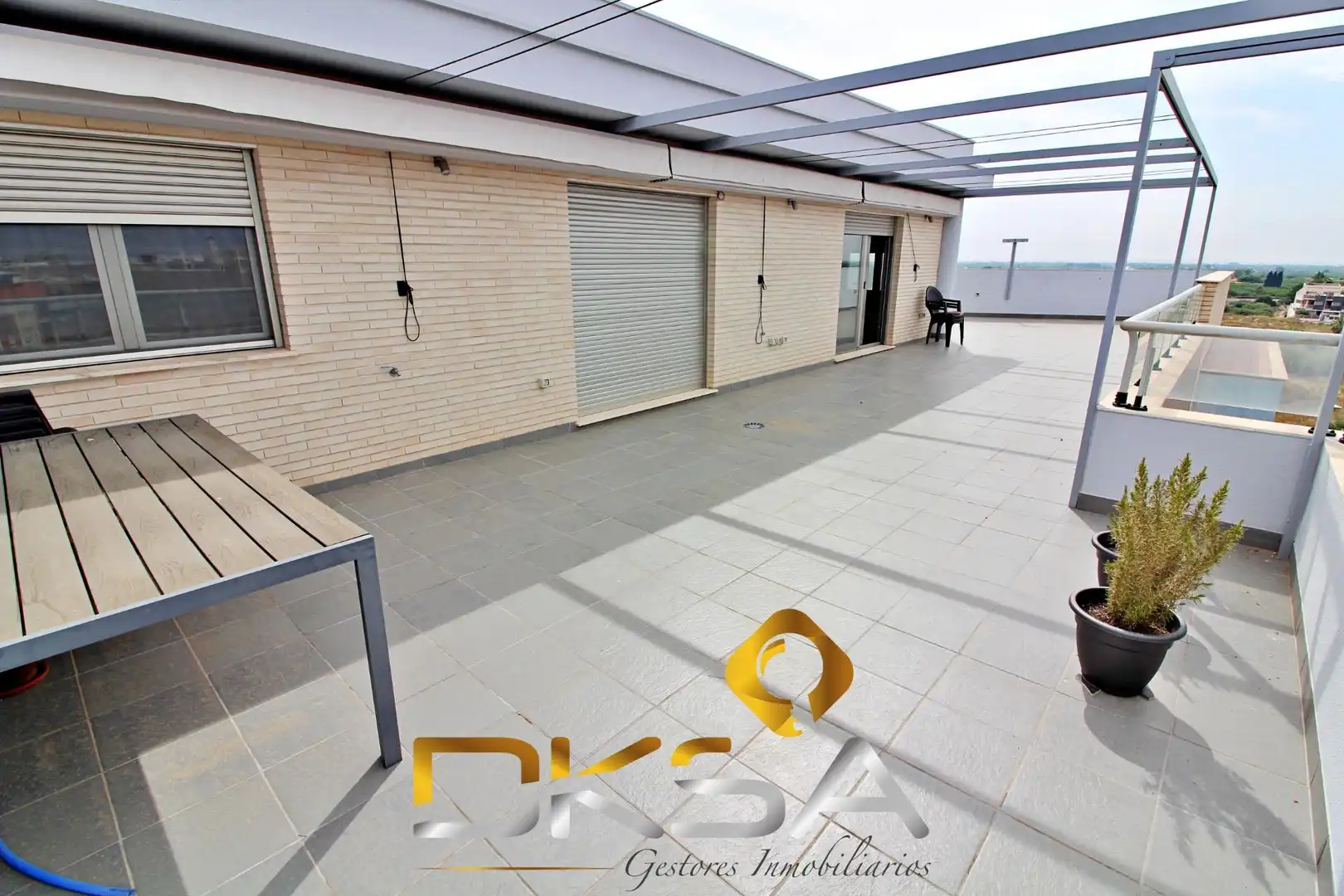 Terraza de Ático en venta en Almazora / Almassora con Aire acondicionado, Calefacción y Terraza