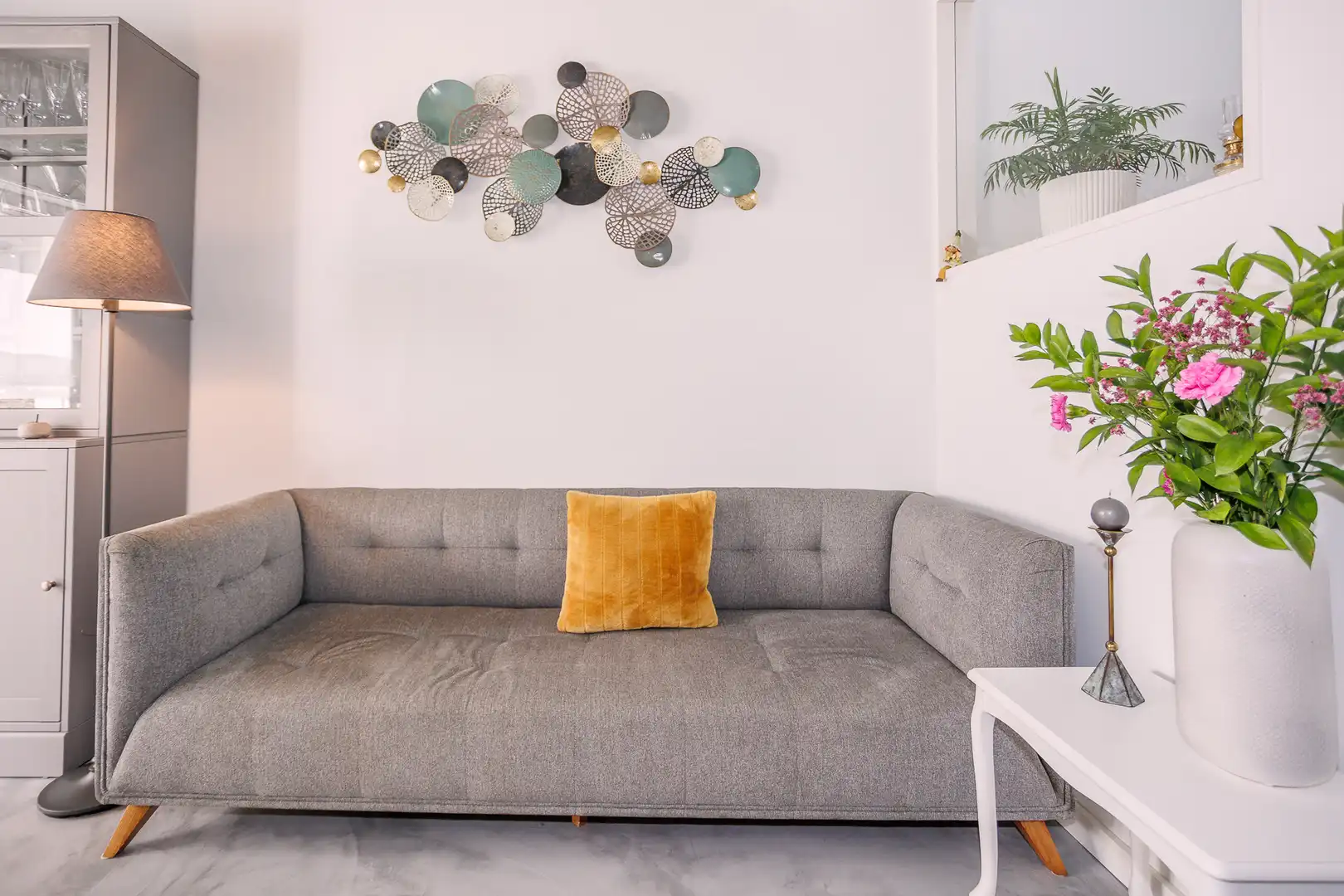 Sala de estar de Casa o chalet en venta en Melide con Amueblado