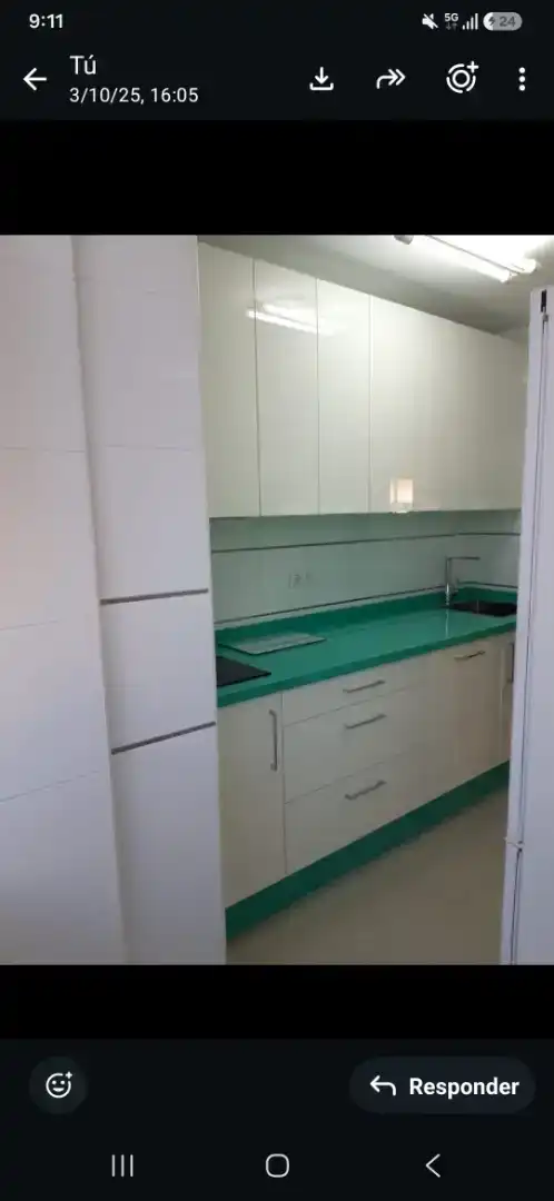 Küche von Wohnung zur Miete in  Huelva Capital mit Klimaanlage und Balkon