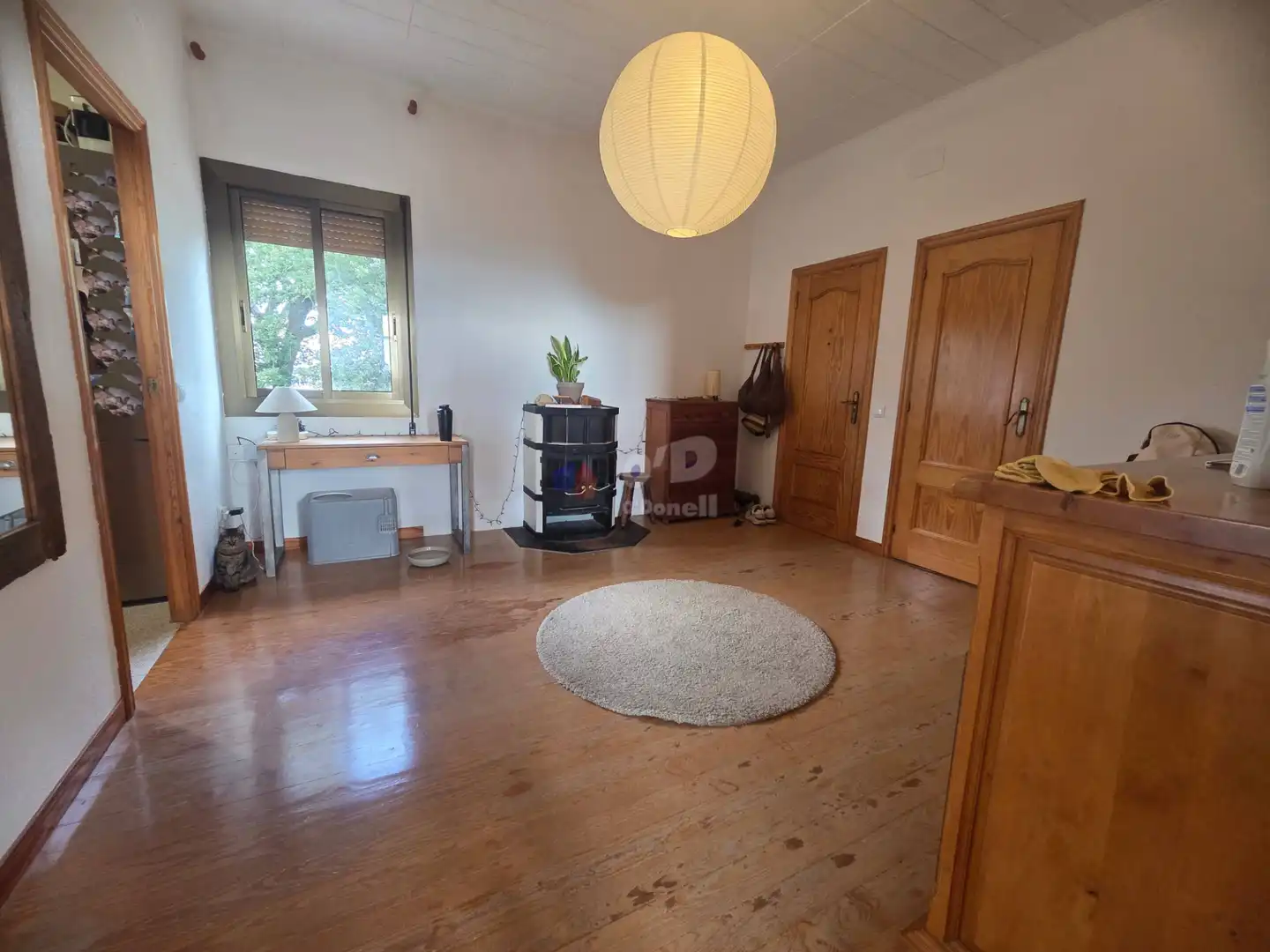Sala d'estar de Pis en venda en Barcelona amb Jardí privat, Terrassa i Traster