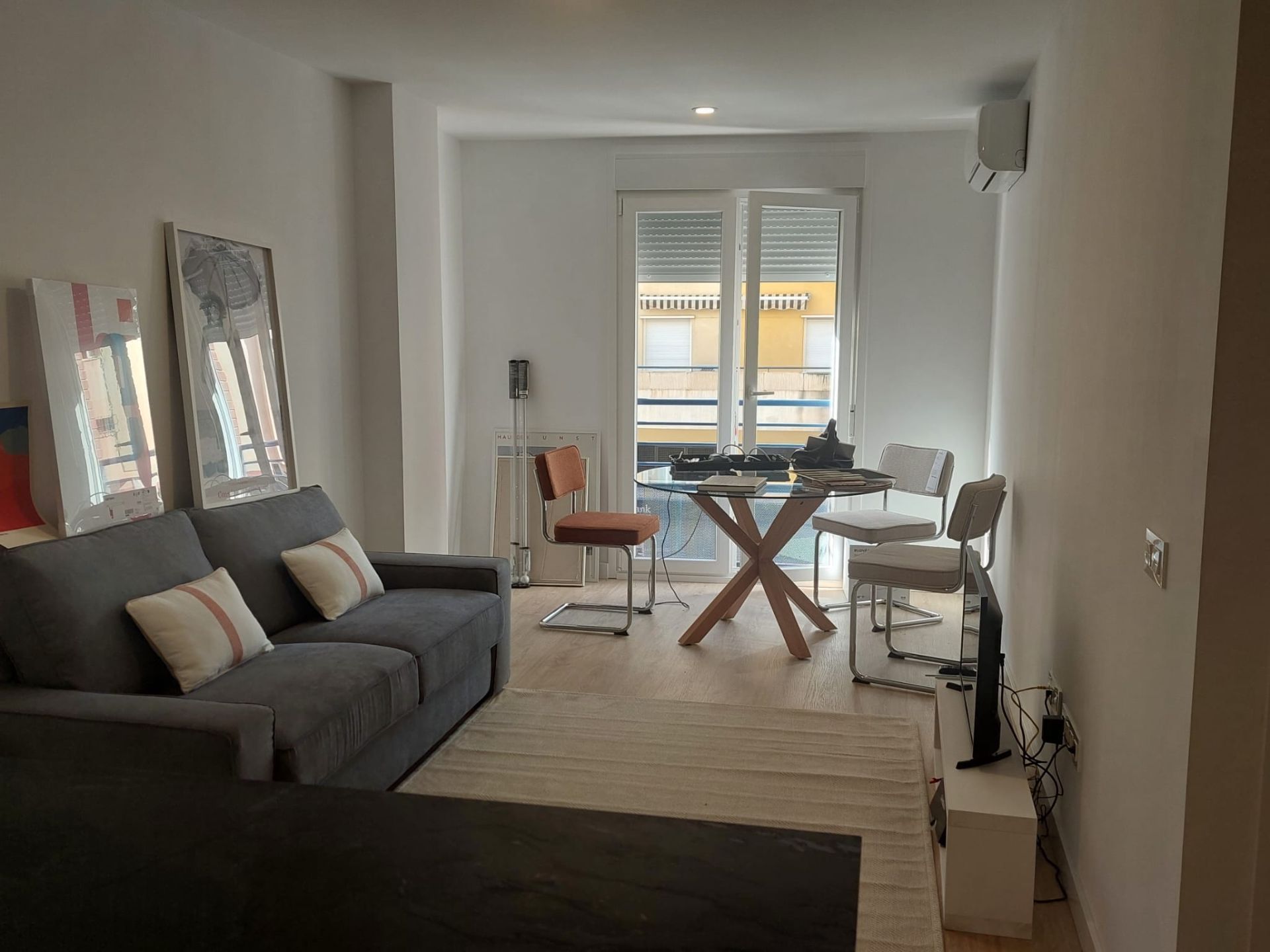 Living room of Flat for sale in Málaga Capital  with Air Conditioner and Heating