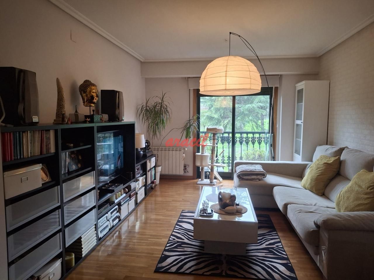 Sala d'estar de Dúplex en venda en Ourense Capital  amb Calefacció i Moblat