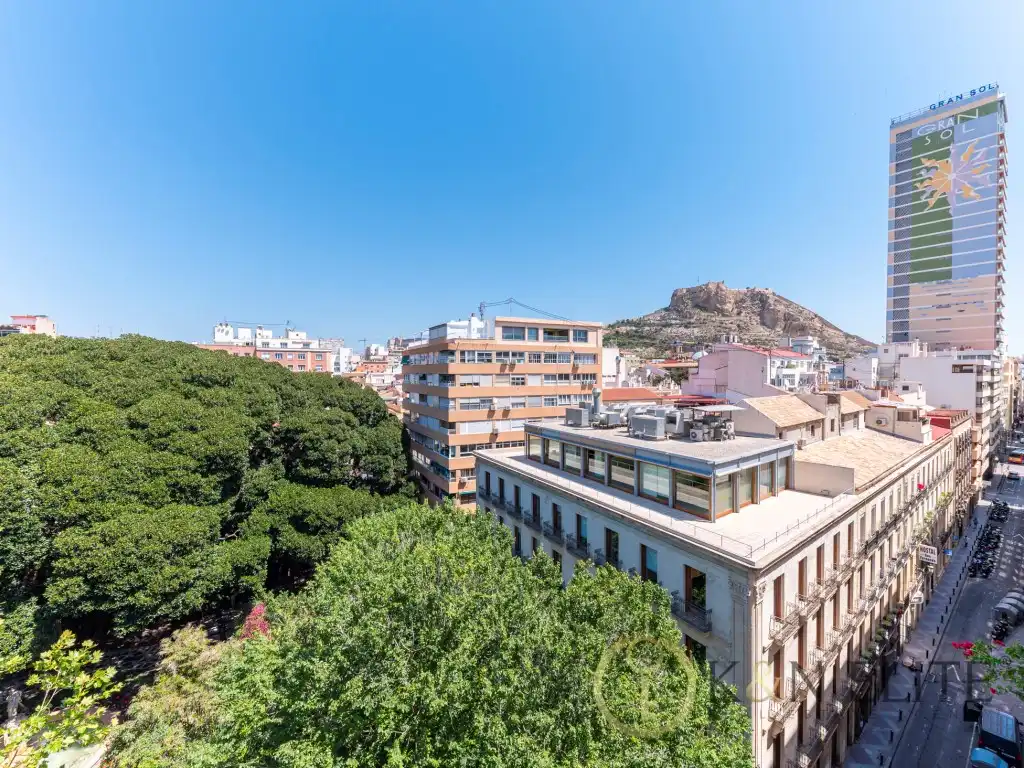 Exterior view of Attic for rent in Alicante / Alacant  with Air Conditioner and Terrace
