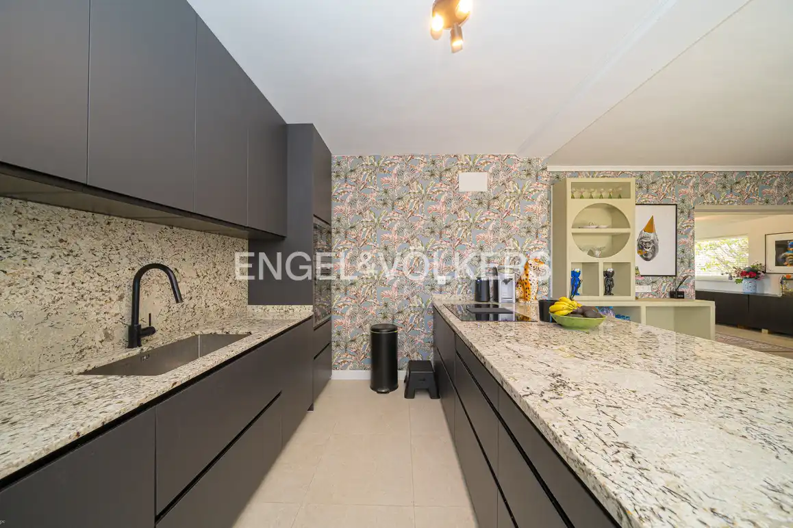 Cocina de Casa o chalet en venta en Polop con Aire acondicionado, Jardín privado y Piscina