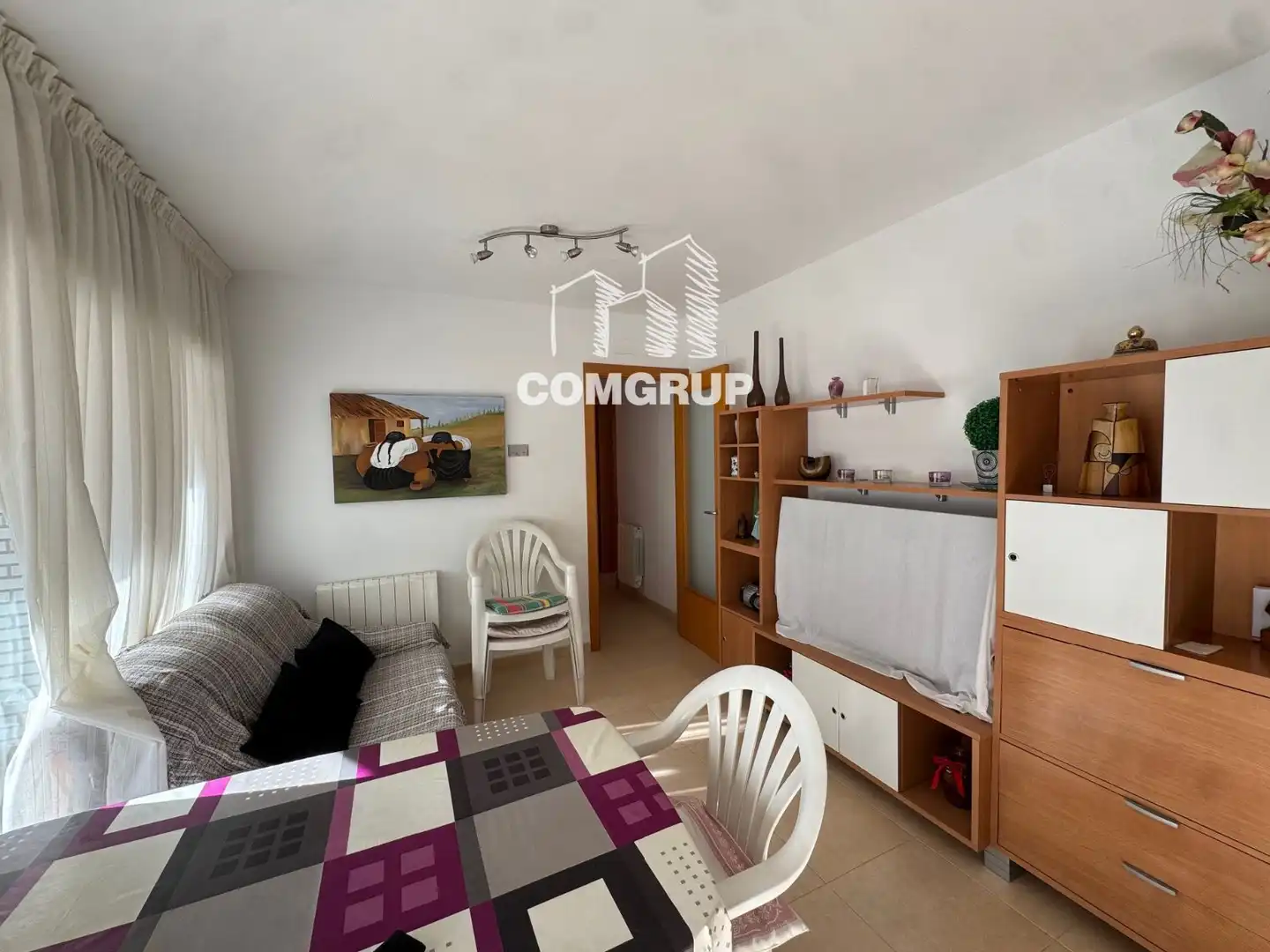 Living room of Flat for sale in Calafell  with Heating, Terrace and Swimming Pool