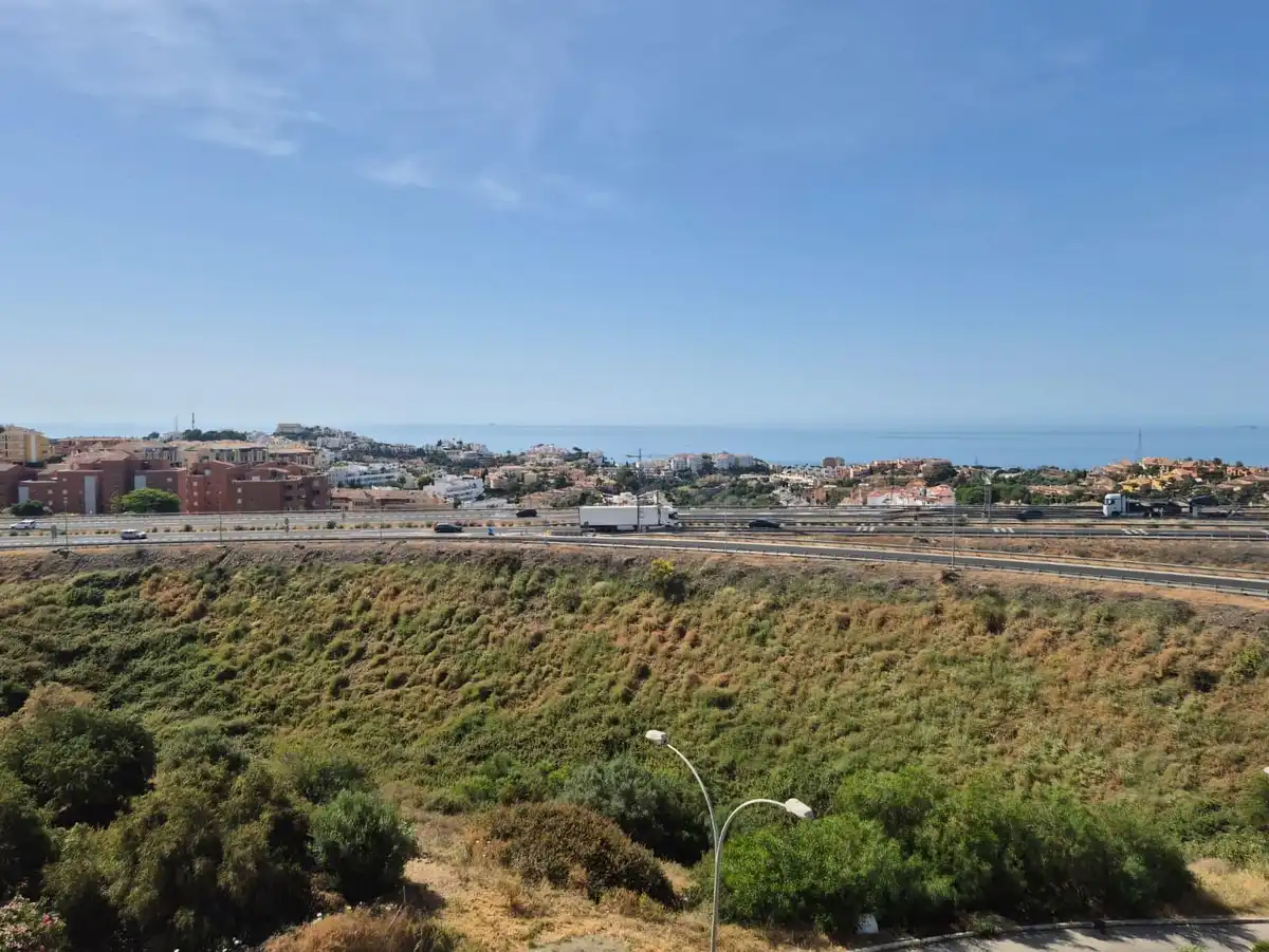Vista exterior de Apartamento en venta en Mijas con Aire acondicionado, Calefacción y Piscina