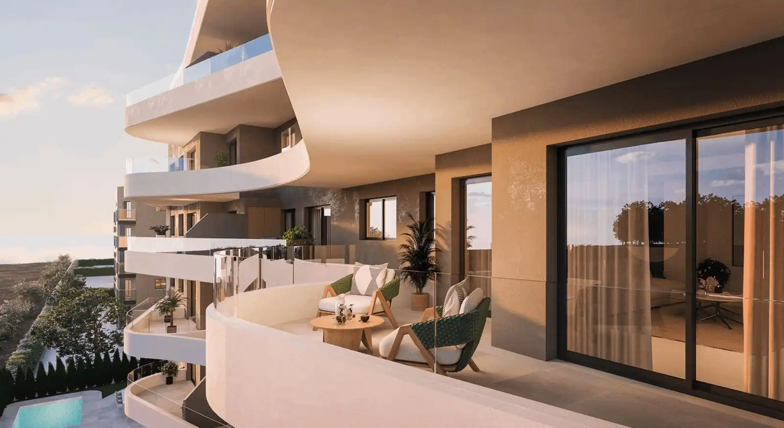 Apartament amb piscina en venda a Calle Calle Pleamar, imagen 2