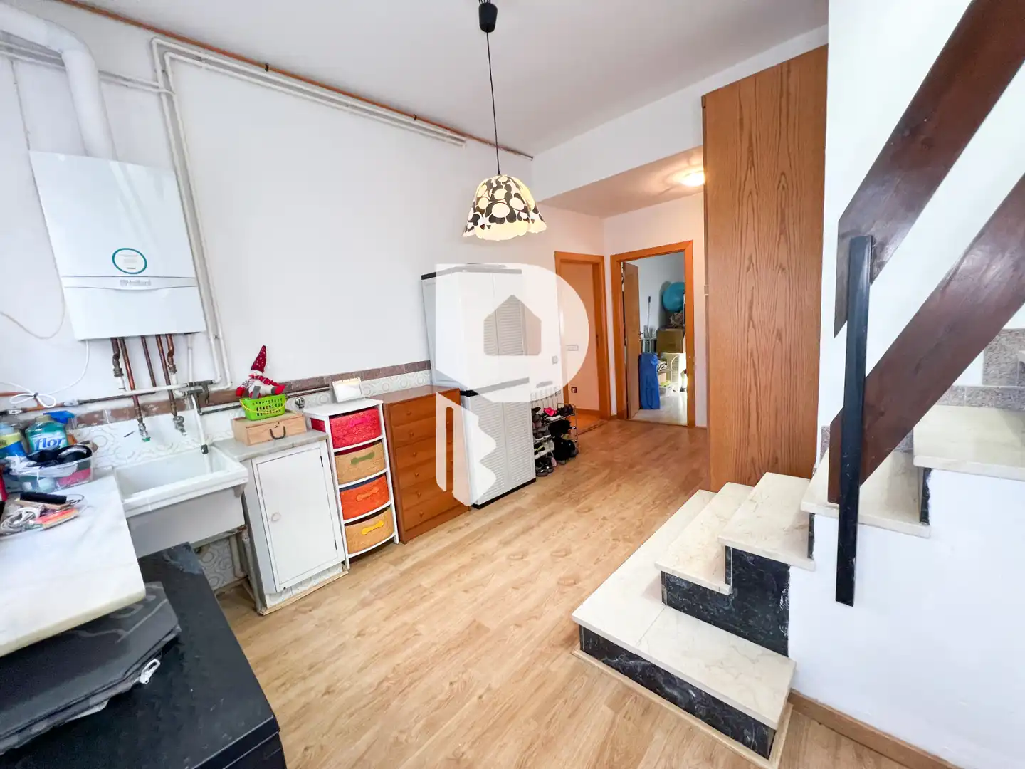 Sala d'estar de Casa o xalet en venda en Corbera de Llobregat amb Aire condicionat, Calefacció i Terrassa