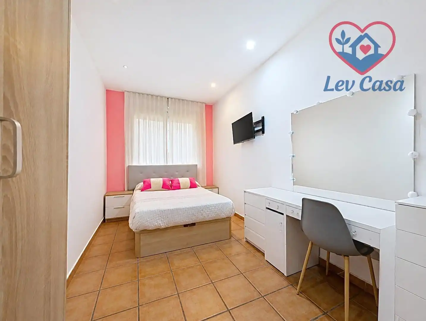Dormitori de Apartament en venda en Fuente Álamo de Murcia amb Aire condicionat, Calefacció i Moblat