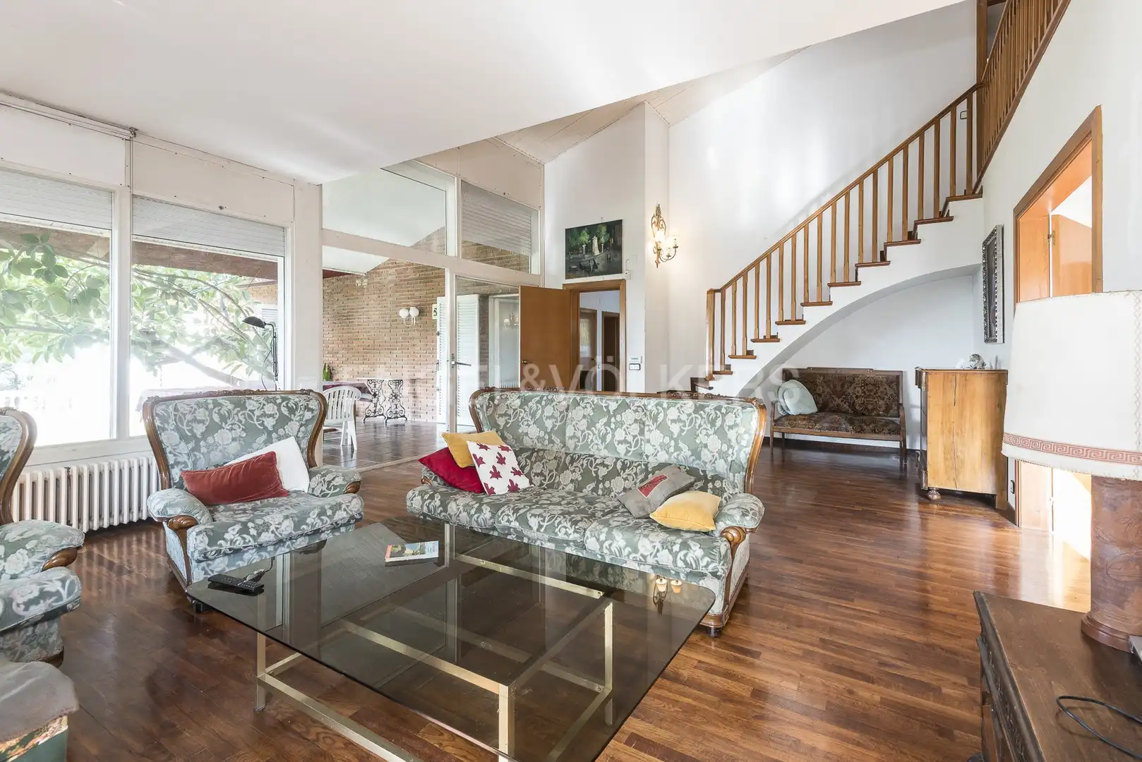 Sala d'estar de Casa o xalet en venda en Tarragona amb Calefacció, Jardí privat i Parquet