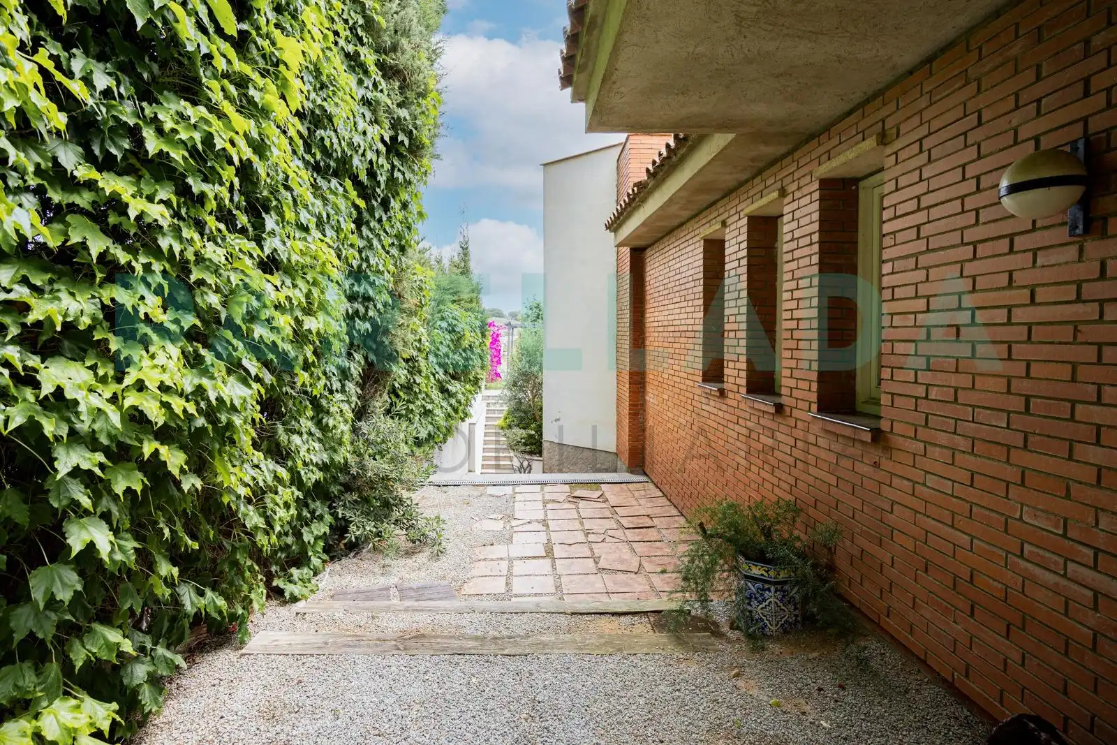 Jardín de Casa o chalet en venta en Tiana con Aire acondicionado, Jardín privado y Terraza