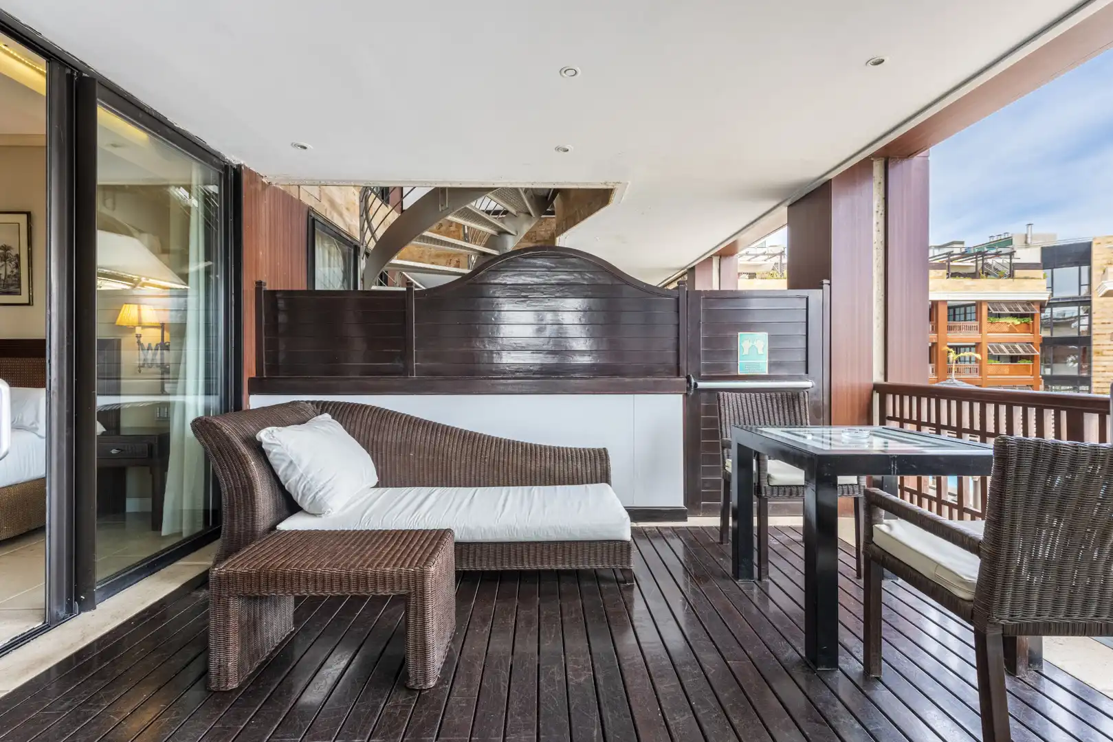 Terraza de Apartamento en venta en Marbella con Terraza, Piscina y Amueblado