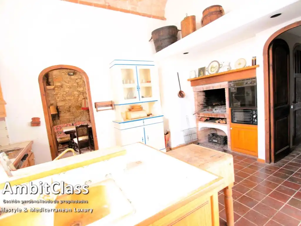 Cocina de Casa o chalet en venta en Llinars del Vallès con Jardín privado y Terraza