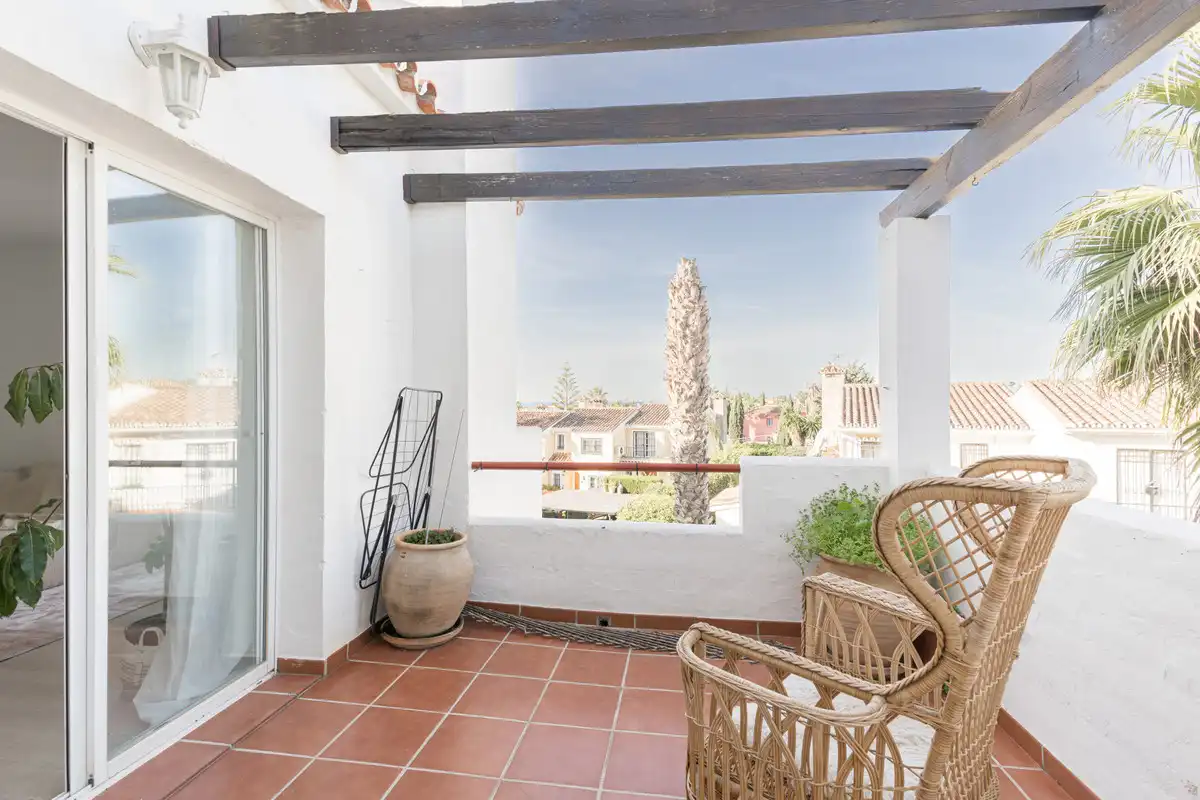Terrassa de Àtic en venda en Estepona amb Aire condicionat, Traster i Moblat