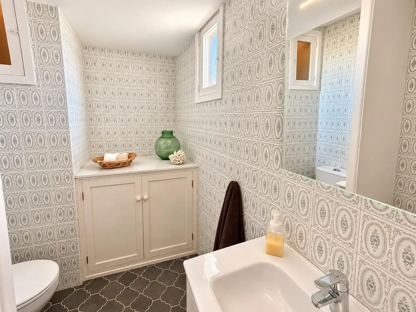 Baño de Ático de alquiler en  Palma de Mallorca con Aire acondicionado, Terraza y Amueblado